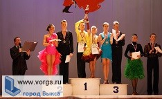 Выксунские танцоры завоевали призовые места в турнире по спортивным танцам